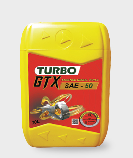 Produit lubrifiant cote d'ivoire  turbo gtx sae 50 20L